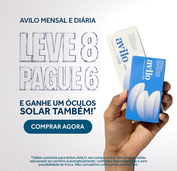 Promoção Lentes Avilo! Saiba mais